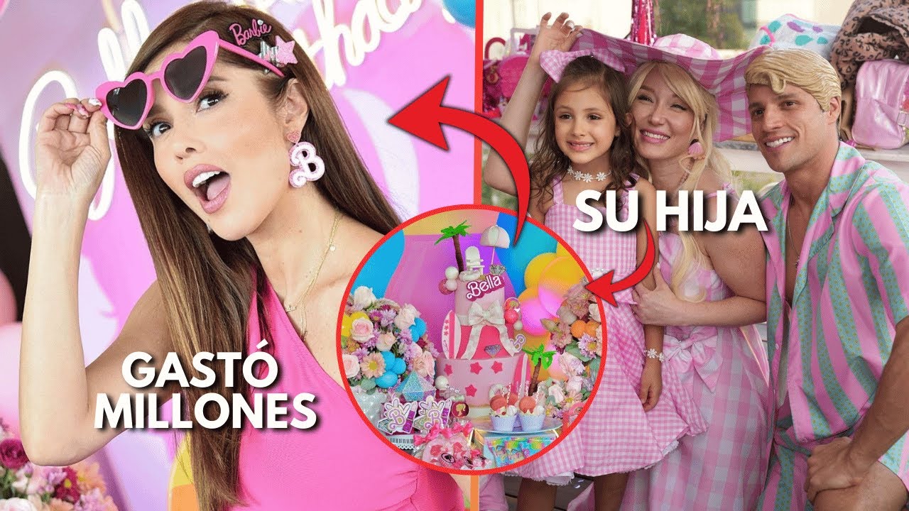 La fiesta de cumpleaños 5 de la HIJA de Marlene Favela