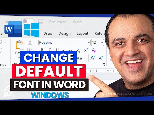 How To Change Font In Word How To Change The Default Font In Word?