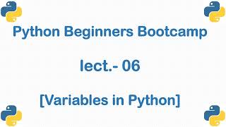 Python Variables & Print Formatting Explained | Python Beginners Bootcamp Vid -06 Update