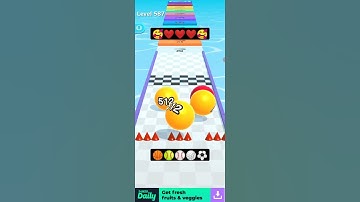 az run all levels android ios #ejoygameplay #goingballs #shorts