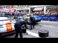 Aston Martin Racing Team &#39;Pit-Stop Challenge&#39; Regent St London 2/11/13