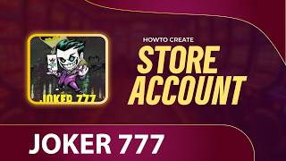 How to Create a Store Account for Joker | Step-by-Step Guide screenshot 3