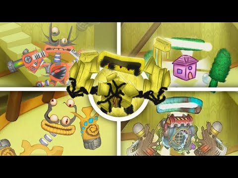 Backrooms Island - All Wubbox Sounds & Animations (FANMADE)