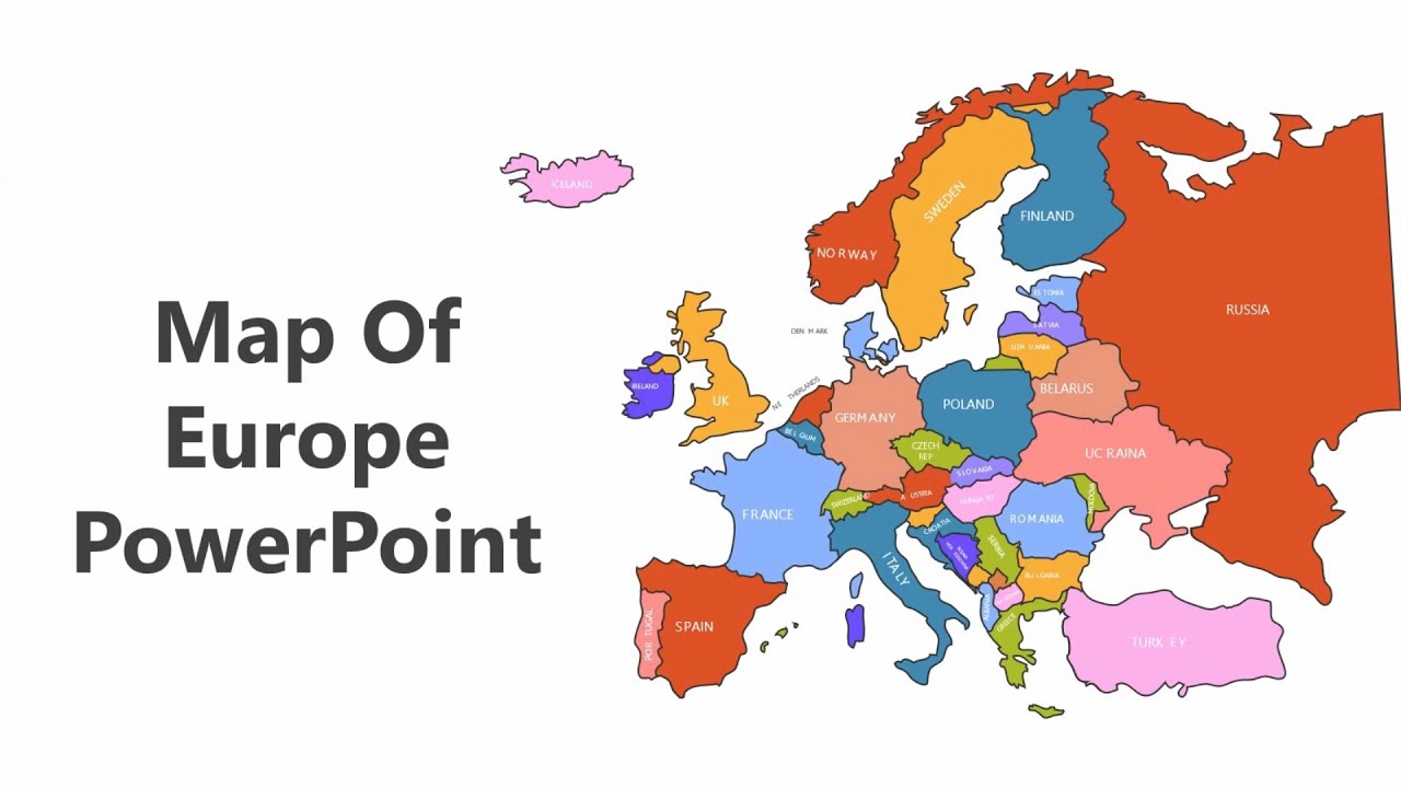 Europe Map PowerPoint Presentation