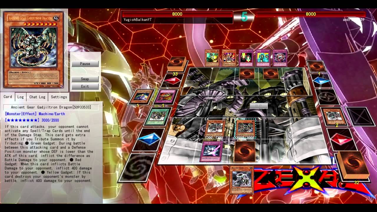 Yu-Gi-Oh - Ancient Gear Deck vs ??? - YouTube