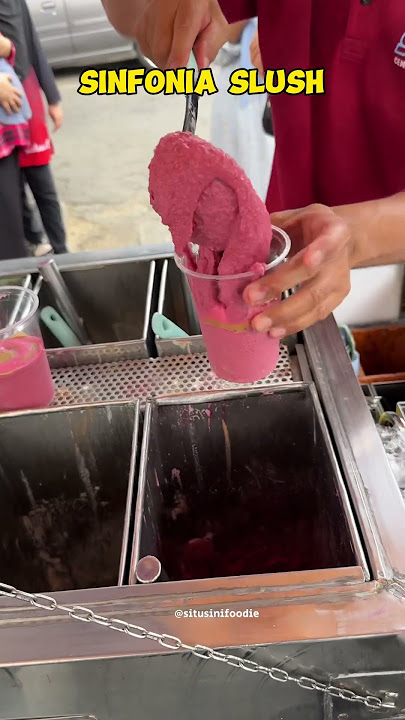 Air Blended Sinfonia Slush antara tarikan menarik di Kota Bharu…Hanya RM 5 ✅ #iceblend #foodie