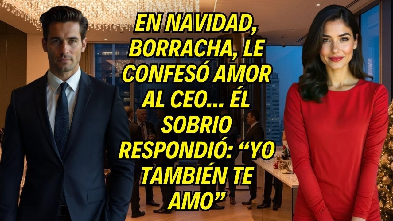 En Navidad, Borracha, Le Confesó Amor Al Ceo Millonario    ÉL Sobrio Respondió  'Yo También Te Amo