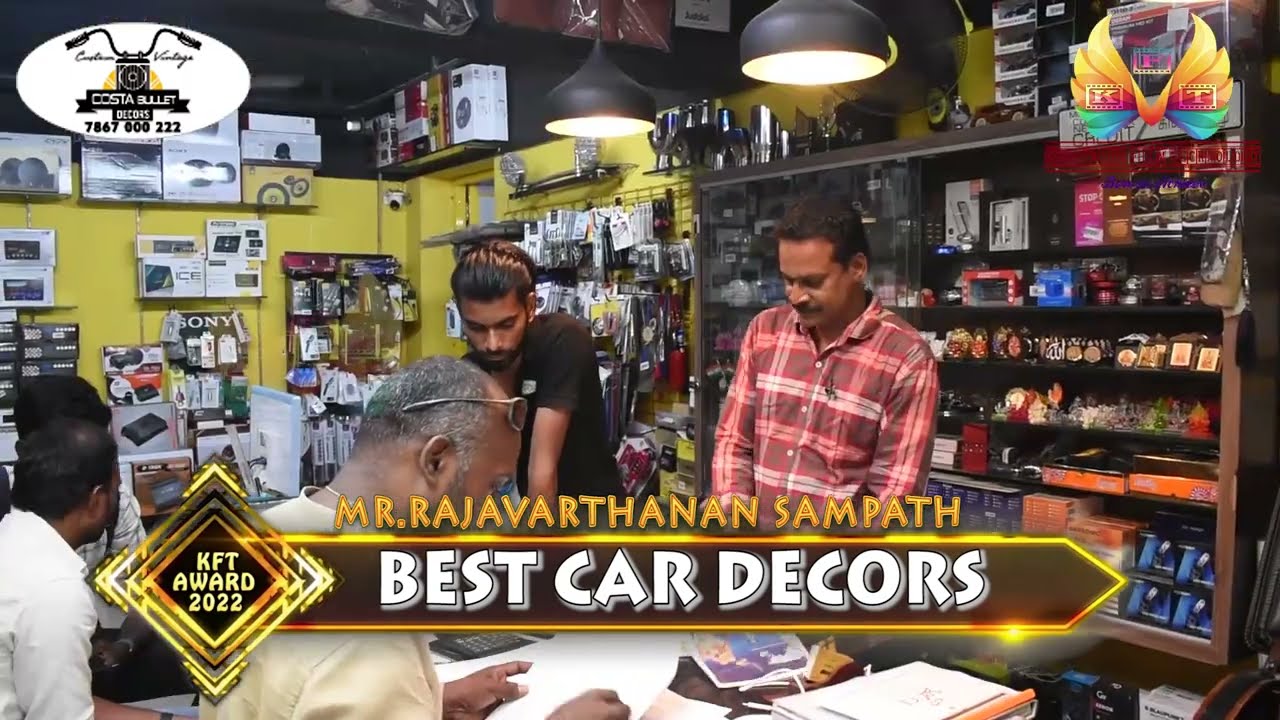 Best car decor/KFT awards 2022/Costa car decor in vellore/Car decor/Costa car/Car/car spares Shop