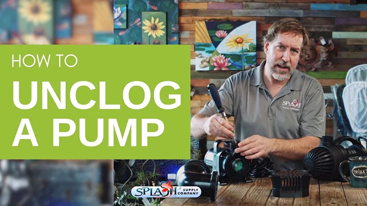 How to Unclog a Pond Pump