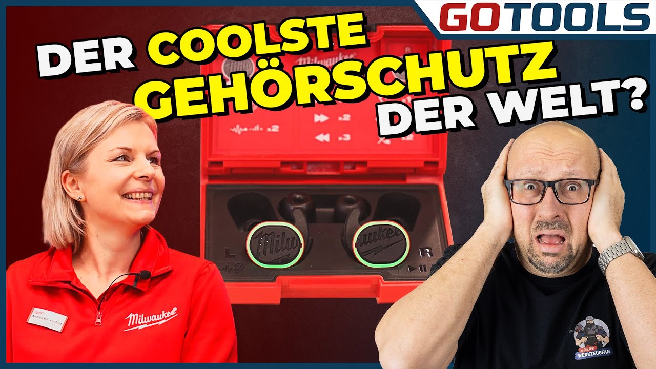 Die Lösung gegen LÄRM! Die neuen Milwaukee Ear Buds! Holz-Handwerk 2024