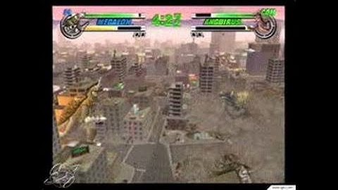 Godzilla: Destroy All Monsters Melee GameCube Gameplay -