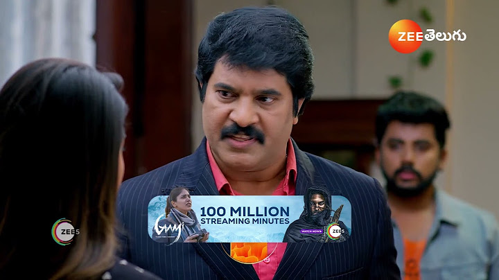 Padamati Sandhyaragam | Ep - 682 | Preview | Nov 14 2024 | Zee Telugu