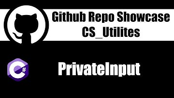 Privately Input a string in this C# Console Application