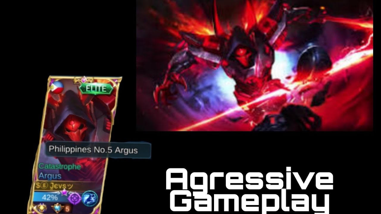 Argus Mid lane??Agressive Gameplay [ Supreme 5 PH Argus