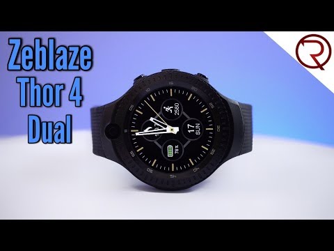 Zeblaze Thor 4 Dual Smartwatch Review - The replacement for your smartphone?