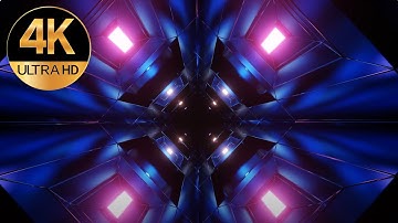 6 hours 4k deep trance Bricks light background video loop seamless loop tunnel Animation background