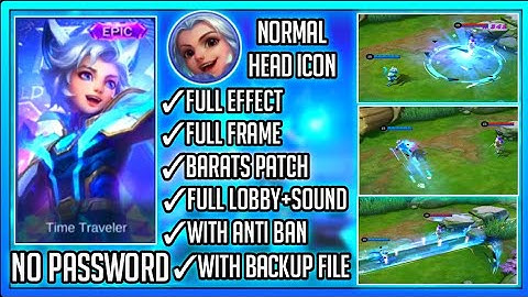 Harith Evos Skin Script No Password - Frame, Logo, Full Effect / Mobile Legends: Bang bang