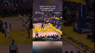 Steph Currys Top 10 Longest Shots Of His Career