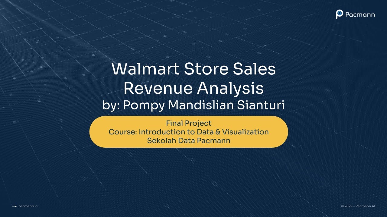 Visualization Project Pacmann Walmart Store Sales Revenue Analysis ...