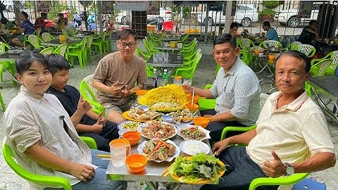 Ghé Quán NGỌC HÒA RẠCH GIÁ Ăn Gỏi Cá Trích, Bánh Xèo, Hải Sản Rồi Về Lại Gò Quao | MTQH