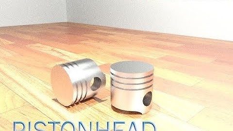 PISTON HEAD IN AUTO CAD | Cadwithaman