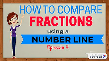 Comparing Fractions Using a Number Line