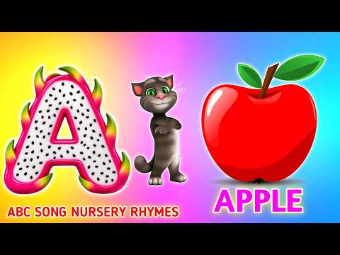 Phonics Song 2 with TWO Words in 3D - A For Airplane - ABC Alphabet Songs with Sounds for Children