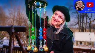 Make a Beads and Bells Sun Catcher that Shines, Twinkles, and Sings!