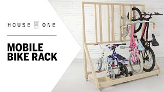 How to Build a Mobile Bicycle Rack (For Kids) | House One
