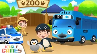 Find the baby penguin | Tayo's Character Story | fairy tale | Tayo the Little Bus | KIGLE GAMES screenshot 1