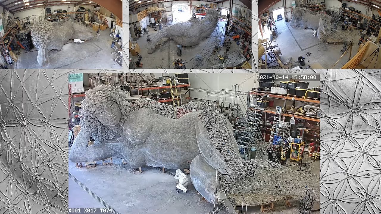 Marco Cochrane Sculpture Studio - LIVE ART