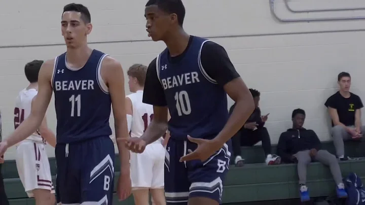 Aaron Cooley #10 Beaver Country Day Basketball (Ju...