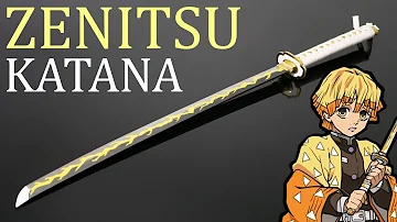 ¿De qué color es la Katana Zenitsu?