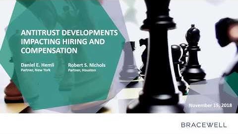 Hey, No Poaching! Recent Developments in HR Antitrust