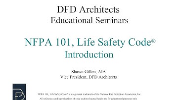 NFPA 101 Intro