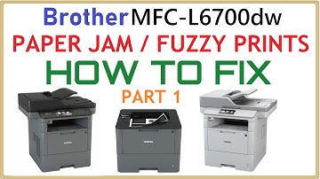 Brother MFC L6700dw, L5700dw,L5755dw, L6900dw, L5100dw,L5200dw Fuser Unit Removal Replacement Repair
