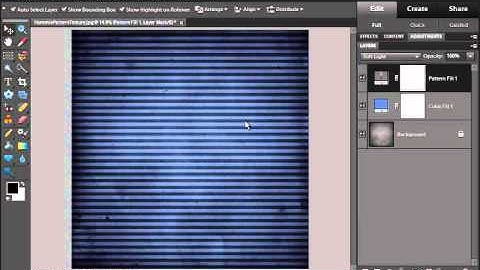 How to Use Patterns in Photoshop Elements