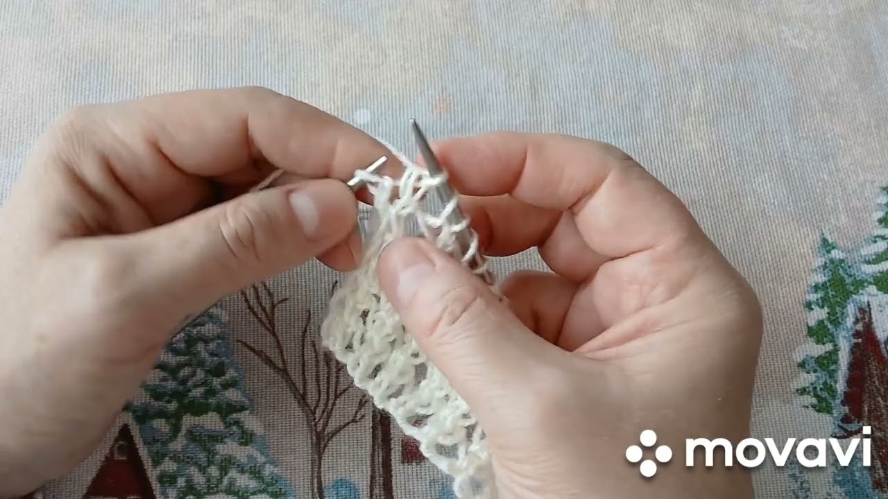 Узор в копилочку узоров. Легко запомнить- просто вязать