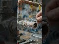 Miniature Pipe Leak Repair 🔧💧 | Tiny Plumbing, Big Skills