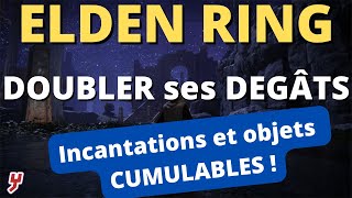 ELDEN RING -  OPTIMISER ses DEGÂTS avec les OBJETS, INCANTATIONS et CONSOMMABLES qui se CUMULENT ! screenshot 2