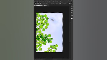 MOST ACCURATE Way to Cut Out Leaves in #Photoshop? #shorts