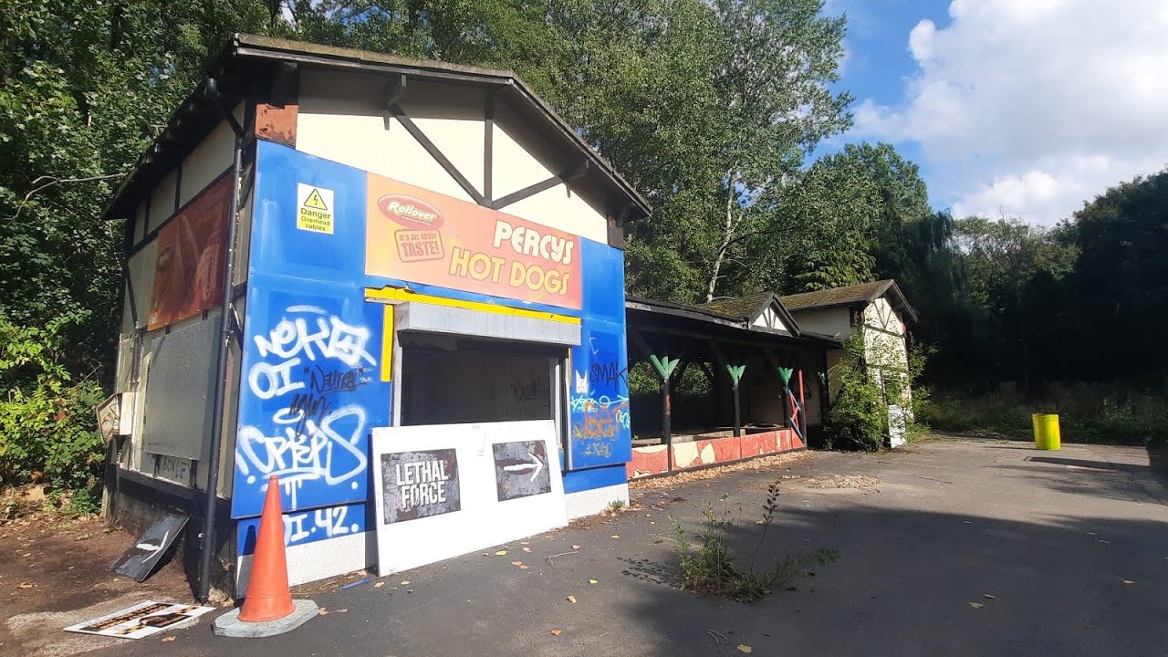 Abandoned Camelot Theme Park Caught By Security Abandoned Places