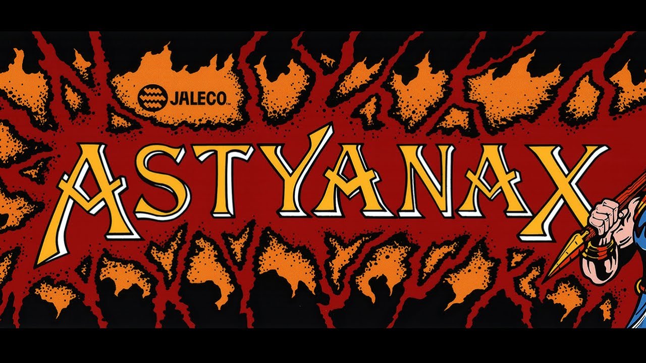 Flyer Original Astyanax Arcade – USA Handbill Chirashi – Rare