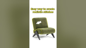 Create quick seams for furniture in 3ds Max | Tips and Tricks | Step by step tutorial