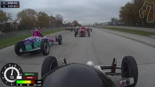 2020 Formula Vee SCCA Road America Runoffs race  two pace laps so race starts around 11 minutes