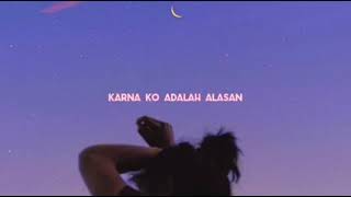 Download lagu Ko Adalah Alasan- Bagarap Ft Indah   Lyric Video  mp3
