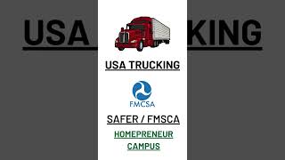 What is SAFER FMCSA in USA Trucking Explained in 60 Seconds #shorts