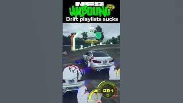 NFS UNBOUND Drift playlists are hideous!! First and last i