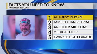 Krqe Newsfeed Autopsy Report, James Lujan Retrial, Another Mild Day, Medical Help, Le Light Pa