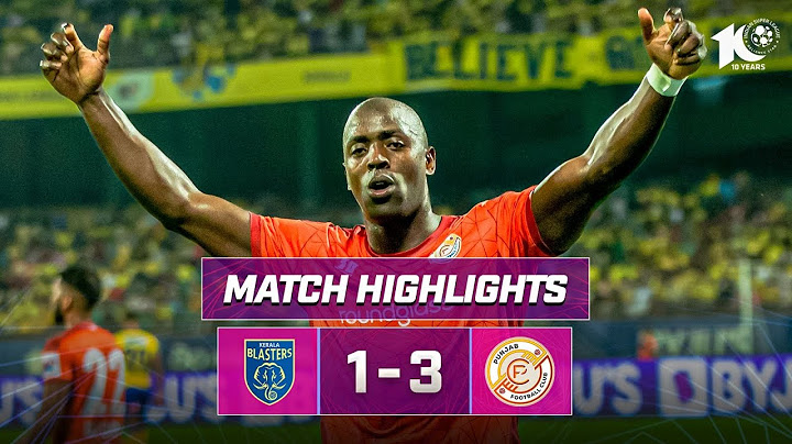 Match Highlights | Kerala Blasters FC 1-3 Punjab FC | MW 15 | ISL 2023-24